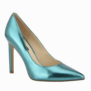 Nine West Tatiana Pointy Toe Pumps - Light Green - Ireland (EK3809621)